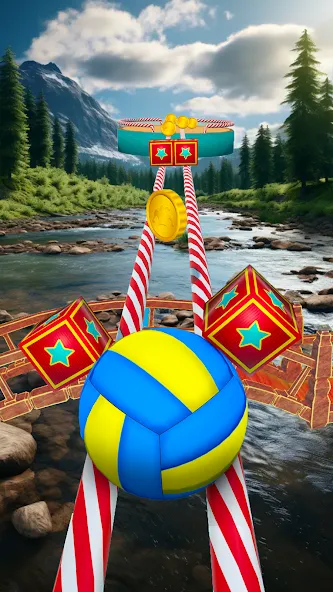 Fast Ball Jump - Going Ball 3d (Скай Болл Джамп)  [МОД Mega Pack] Screenshot 2