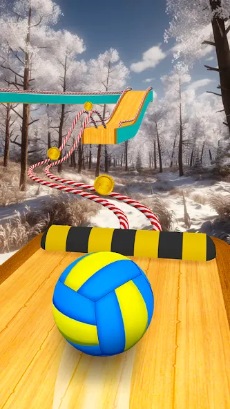 Fast Ball Jump - Going Ball 3d (Скай Болл Джамп)  [МОД Mega Pack] Screenshot 4