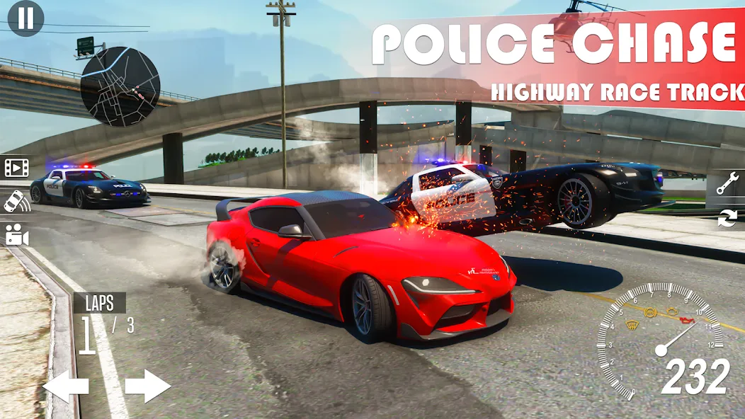 Extreme Car Driving Games  [МОД Menu] Screenshot 4