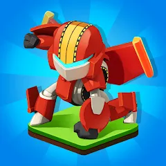 Скачать взлом Merge Plane Robots Idle Empire (Мердж Плейн Роботы)  [МОД Unlocked] - стабильная версия apk на Андроид