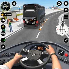 Взлом Bus Simulator : 3D Bus Games (Бас Драйвинг Симулятор ПВП Игра)  [МОД Mega Pack] - полная версия apk на Андроид