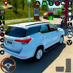 Взломанная US Prado Car Games Simulator  [МОД Меню] - стабильная версия apk на Андроид