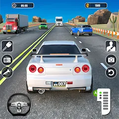 Скачать взломанную Real Highway Car Racing Games  [МОД Меню] - последняя версия apk на Андроид