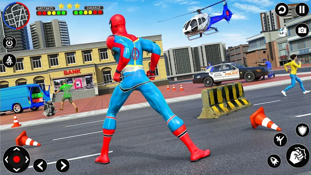 Spider Rope Hero Spider Games  [МОД Много денег] Screenshot 3