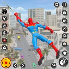 Скачать взлом Spider Rope Hero Spider Games  [МОД Много денег] - полная версия apk на Андроид