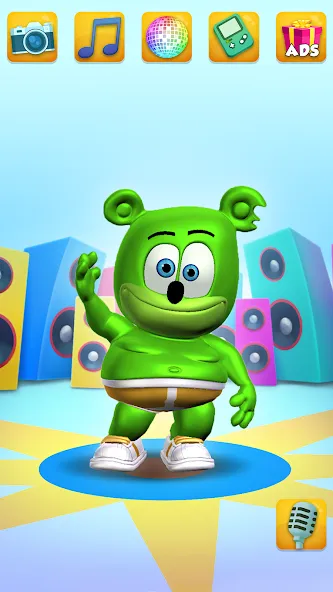 Talking Gummy Bear Kids Games  [МОД Mega Pack] Screenshot 1