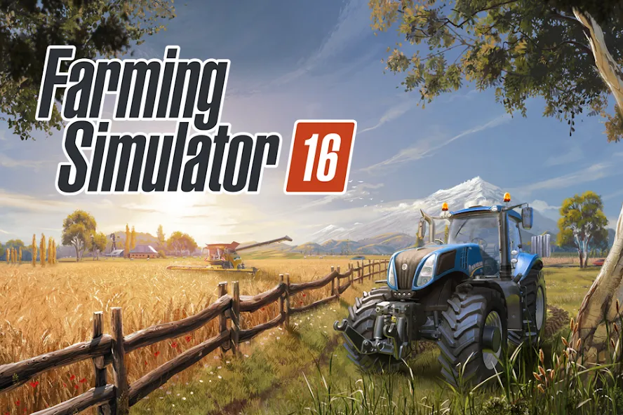 Farming Simulator 16 (Фарминг Симулятор 16)  [МОД Menu] Screenshot 1