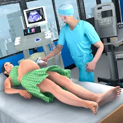 Скачать взлом Pregnant Games Mommy Simulator  [МОД Бесконечные монеты] - полная версия apk на Андроид