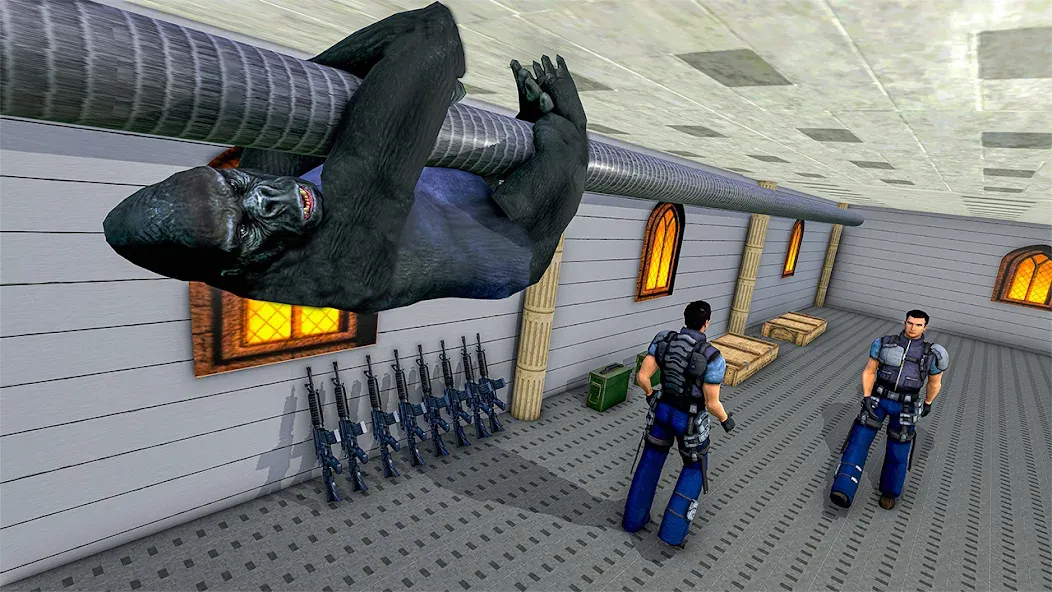 Gorilla Smash City Escape Jail  [МОД Unlocked] Screenshot 2