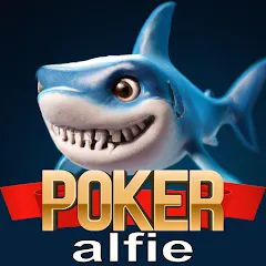 Скачать взломанную Offline Poker AI - PokerAlfie (Оффлайн Покер ИИ)  [МОД Много денег] - стабильная версия apk на Андроид