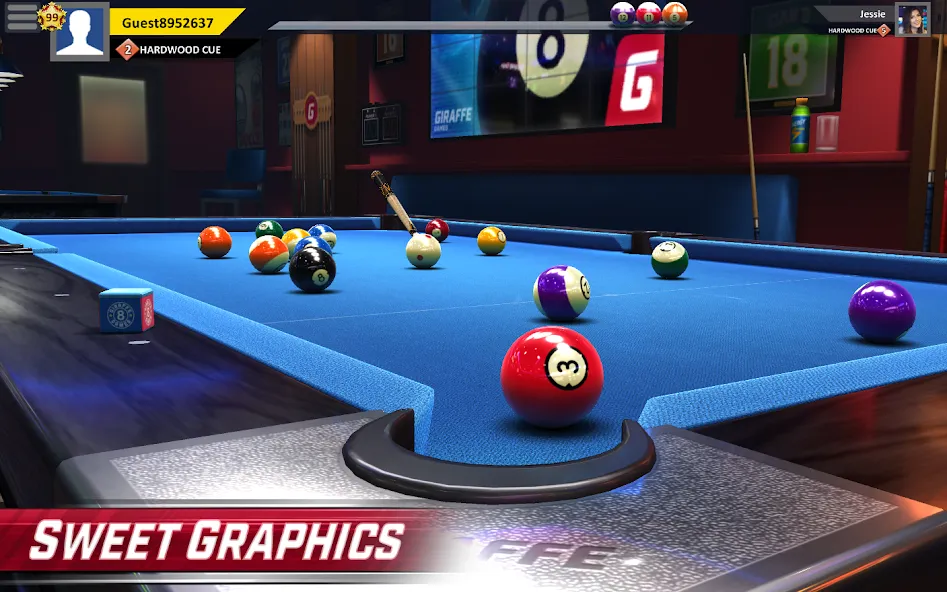 Pool Stars - 3D Online Multipl (Пул Старс)  [МОД Меню] Screenshot 1