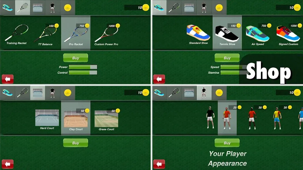 Tennis Champion 3D - Online Sp  [МОД Menu] Screenshot 5
