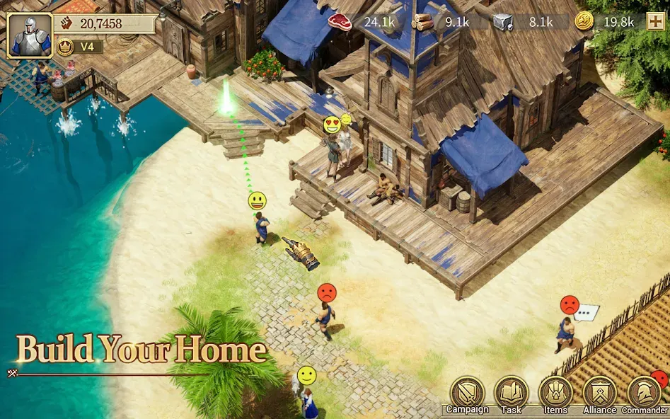 Game of Empires:Warring Realms (Уорринг Нейшенс)  [МОД Много монет] Screenshot 5