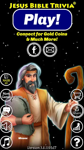 Jesus Bible Trivia Games Quiz (Джизус Библ Тривиа Геймс Квиз)  [МОД Много денег] Screenshot 1