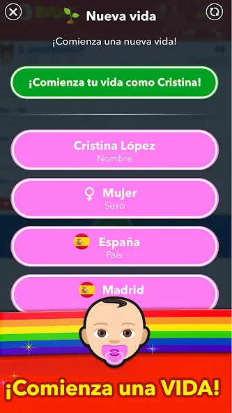 BitLife Español  [МОД Бесконечные монеты] Screenshot 1