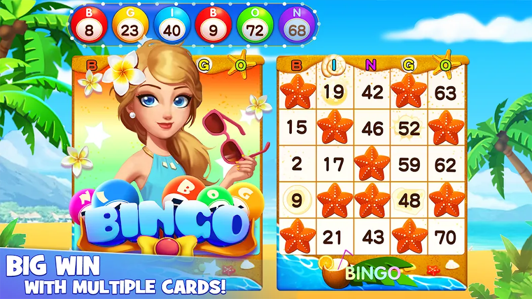 Bingo Lucky: Play Bingo Games (Бинго Лаки)  [МОД Много монет] Screenshot 1