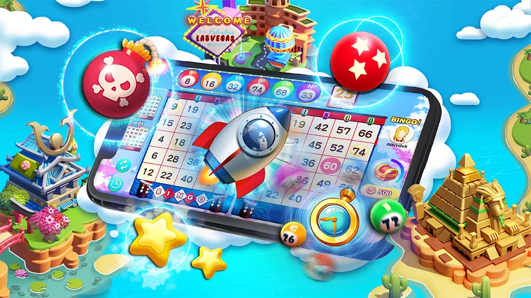 Bingo Lucky: Play Bingo Games (Бинго Лаки)  [МОД Много монет] Screenshot 3