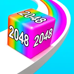 Взлом Jelly Run 2048 (Джелли Ран 2048)  [МОД Menu] - полная версия apk на Андроид