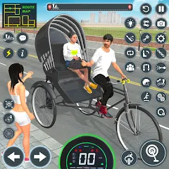 Скачать взлом BMX Cycle Games 3D Cycle Race (игры на велосипеде 3D гонка)  [МОД Menu] - последняя версия apk на Андроид