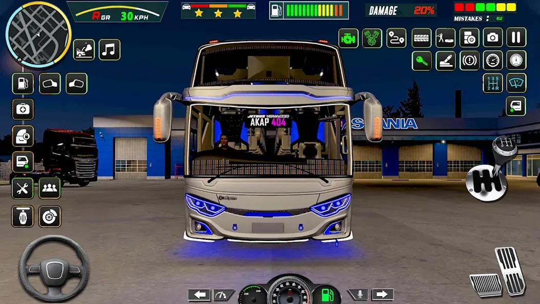 Public Coach Bus Driving Game (Паблик Коуч Бас Драйвинг Гейм)  [МОД Много монет] Screenshot 2