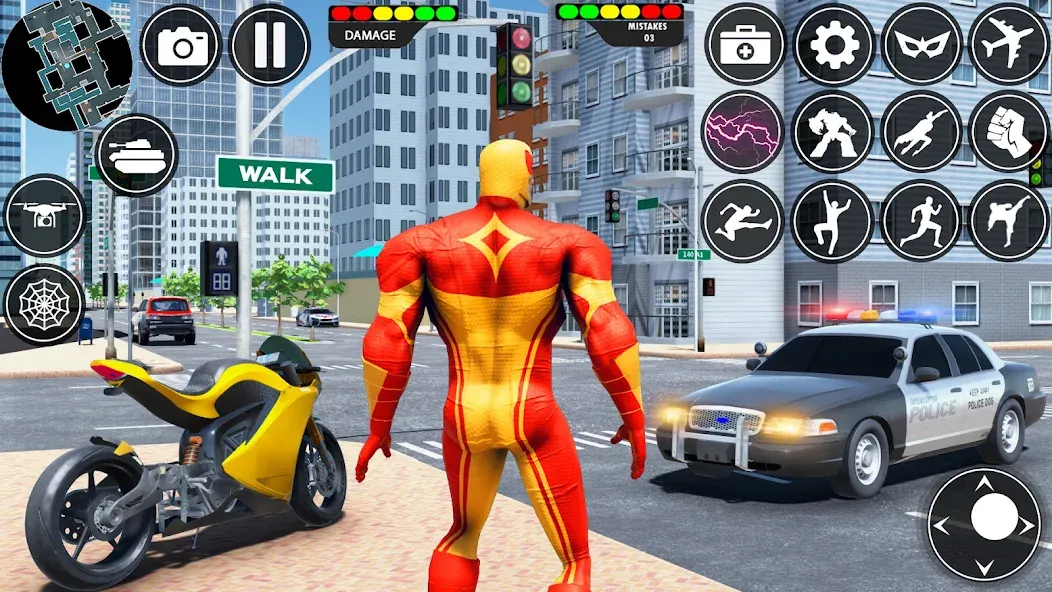 Rope Hero: Speed Hero Games (Роуп Хиро)  [МОД Mega Pack] Screenshot 3