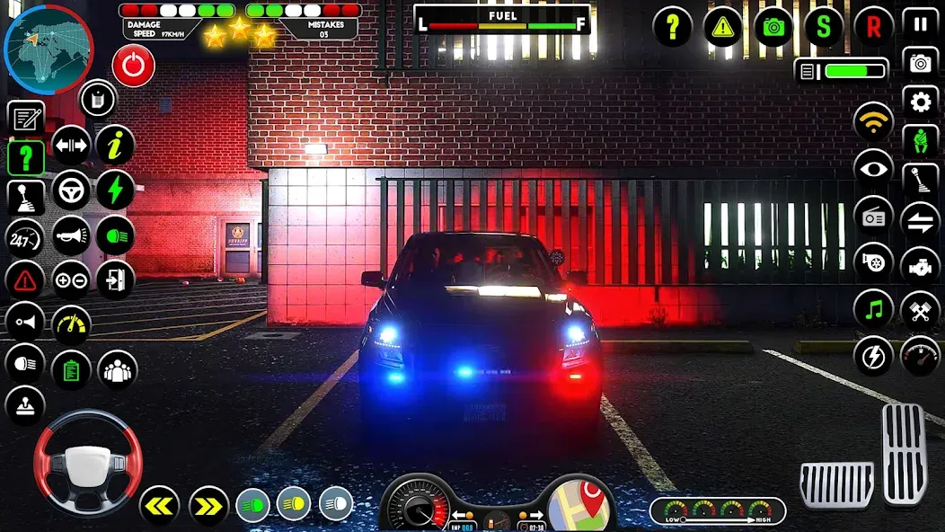 NYPD Police Car Parking Game  [МОД Много денег] Screenshot 2