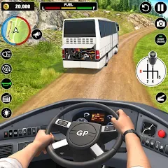 Скачать взломанную Offroad Bus Simulator Bus Game (Оффроуд Автобус Симулятор Игра)  [МОД Меню] - стабильная версия apk на Андроид