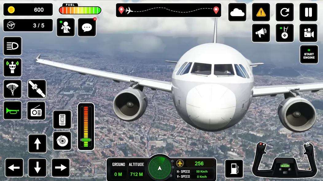 Pilot Simulator: Airplane Game  [МОД Unlocked] Screenshot 2