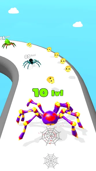 Insect Run - Spider Evolution (Инсект Эволюшн Ран)  [МОД Menu] Screenshot 2