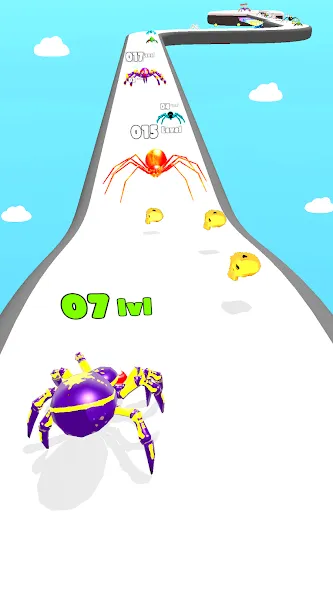 Insect Run - Spider Evolution (Инсект Эволюшн Ран)  [МОД Menu] Screenshot 4