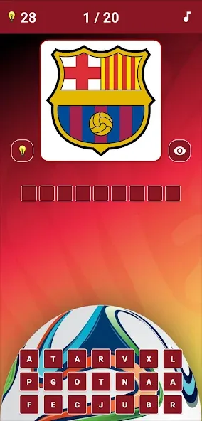 Guess the Soccer Logo Quiz  [МОД Бесконечные монеты] Screenshot 3