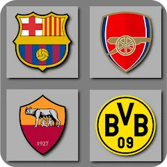 Скачать взломанную Guess the Soccer Logo Quiz  [МОД Бесконечные монеты] - полная версия apk на Андроид