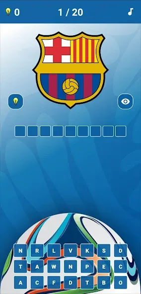 Soccer Clubs Logo Quiz  [МОД Много денег] Screenshot 1