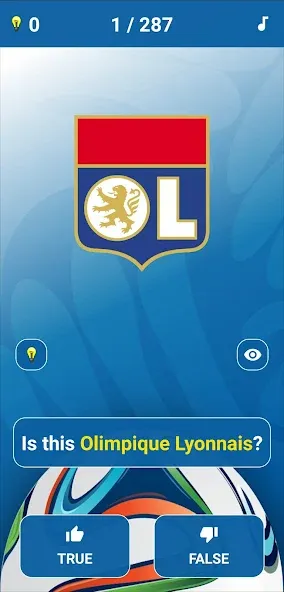 Soccer Clubs Logo Quiz  [МОД Много денег] Screenshot 2