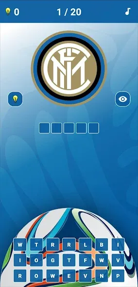 Soccer Clubs Logo Quiz  [МОД Много денег] Screenshot 3