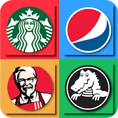 Взломанная Guess the Logo of Brand Quiz  [МОД Menu] - последняя версия apk на Андроид