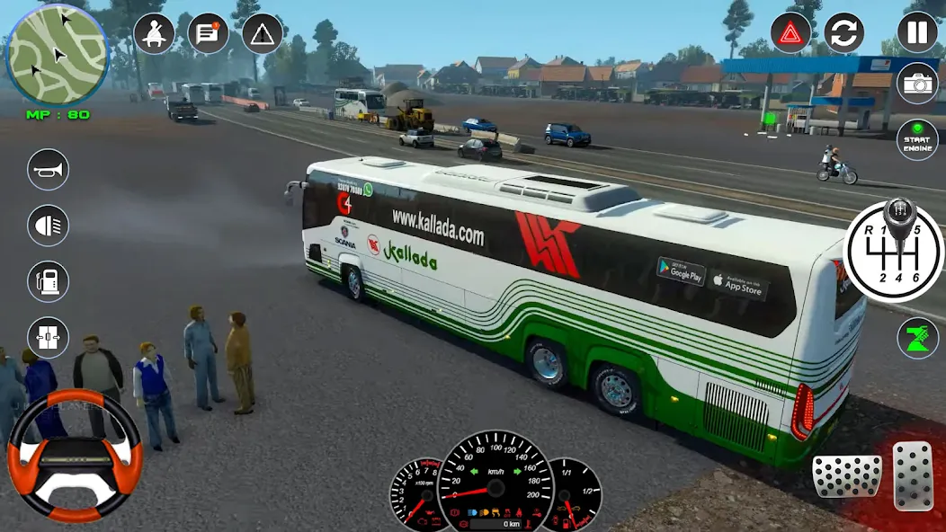 Bus Simulator 2023 - City Bus  [МОД Unlocked] Screenshot 4