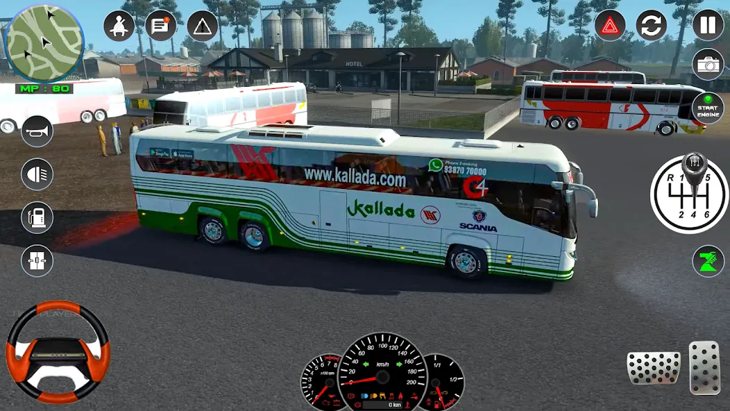 Bus Simulator 2023 - City Bus  [МОД Unlocked] Screenshot 5