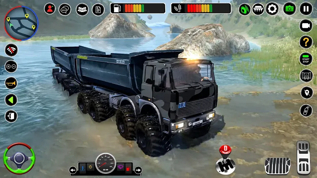 Offroad Mud Truck Simulator 3D  [МОД Много денег] Screenshot 2