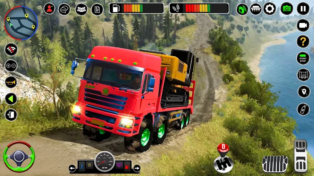 Offroad Mud Truck Simulator 3D  [МОД Много денег] Screenshot 5