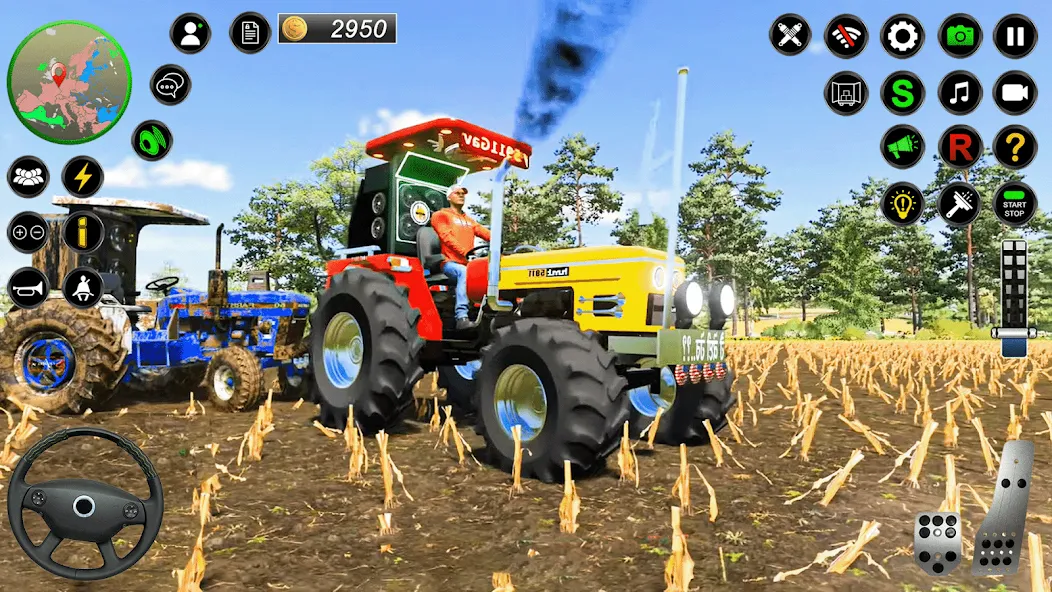 Real Farmer Tractor Drive Game (Фармер Трактор 3Д Фермерские Игры)  [МОД Menu] Screenshot 5