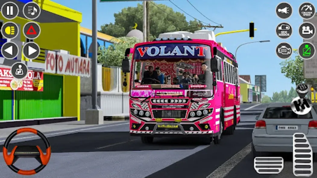 Real Passenger Bus Driving Sim  [МОД Все открыто] Screenshot 3