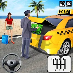 Скачать взлом Taxi Simulator 3d Taxi Driver  [МОД Unlocked] - стабильная версия apk на Андроид