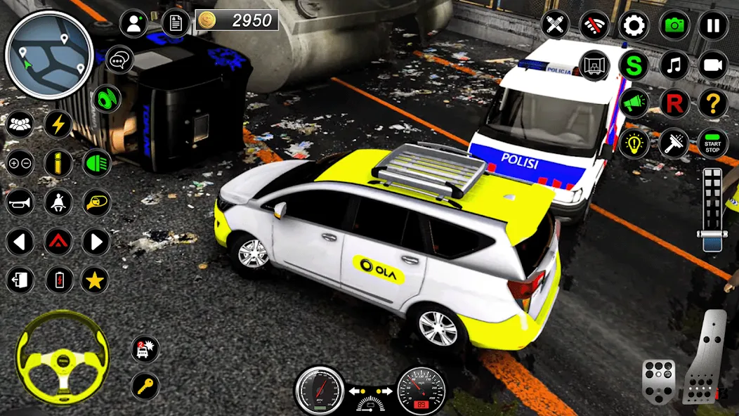 City Taxi Games Taxi Simulator (Русские такси игры на автомобилях)  [МОД Меню] Screenshot 2