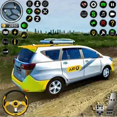 Взлом City Taxi Games Taxi Simulator (Русские такси игры на автомобилях)  [МОД Меню] - полная версия apk на Андроид