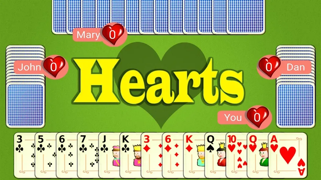 Hearts Mobile  [МОД Бесконечные деньги] Screenshot 1