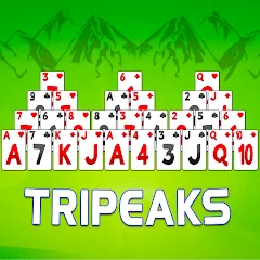 Взломанная TriPeaks Solitaire Mobile  [МОД Все открыто] - последняя версия apk на Андроид