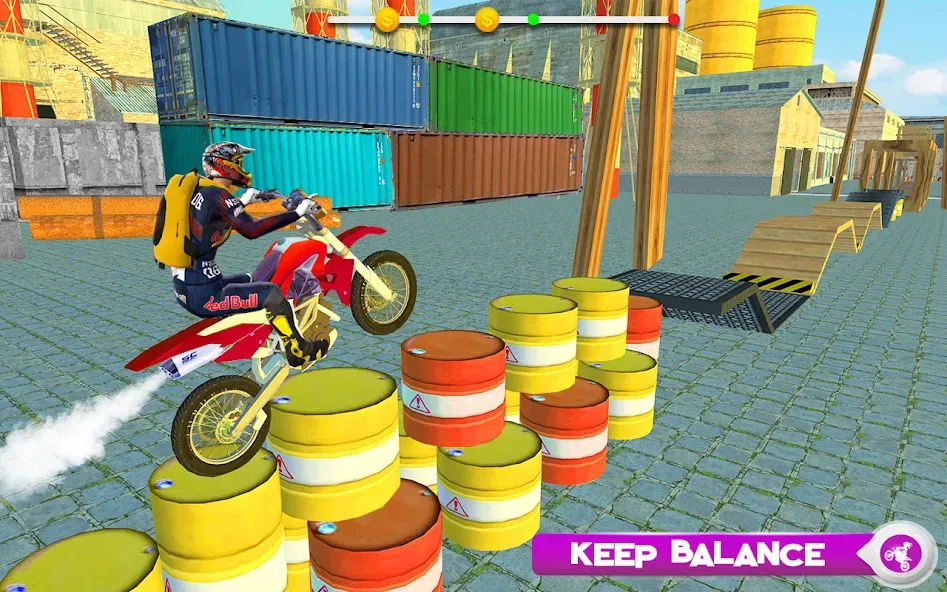 Motor Bike Stunt Racing Games (Мотор Байк Стант Гонки Игры)  [МОД Mega Pack] Screenshot 4