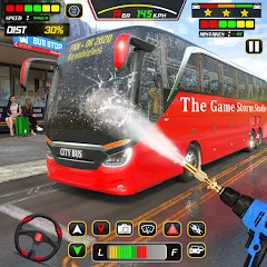 Взлом City Bus Simulator Bus Games (Сити Бас Симулятор Бас Игры)  [МОД Unlocked] - стабильная версия apk на Андроид