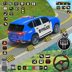 Скачать взлом Police Car Driving School Game (Полицейская школа вождения автомобилей)  [МОД Unlimited Money] - стабильная версия apk на Андроид